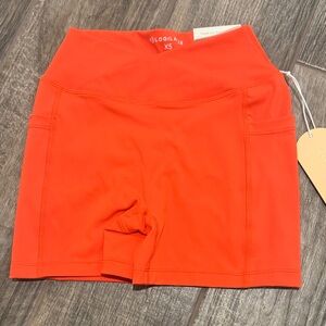 Blogilates Crisscross Scrunch Bike Shorts - XS